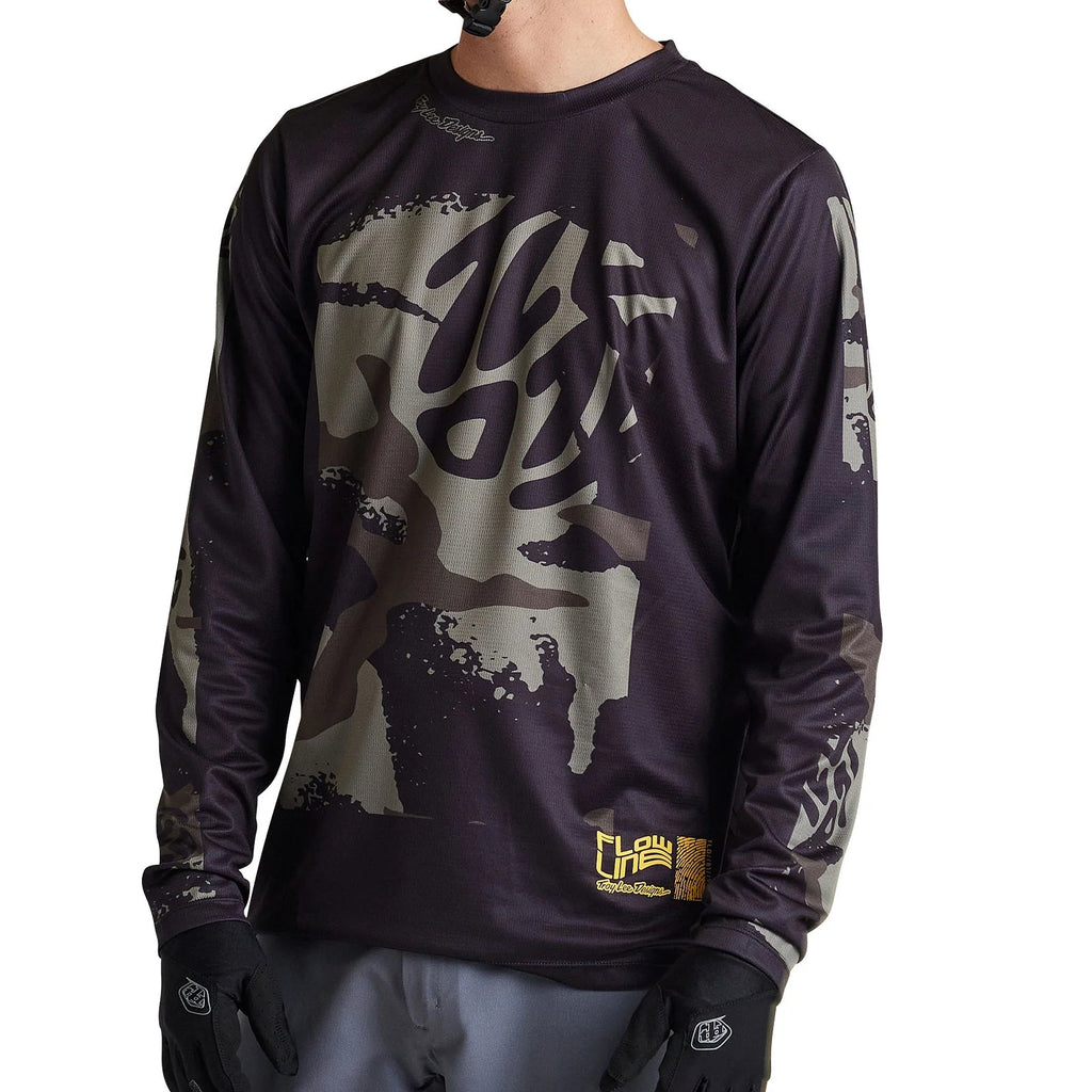 Troy Lee Designs Men's Flowline Longsleeve Jersey Confined-Killington Sports