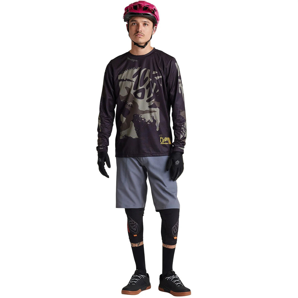 Troy Lee Designs Men's Flowline Longsleeve Jersey Confined-Killington Sports