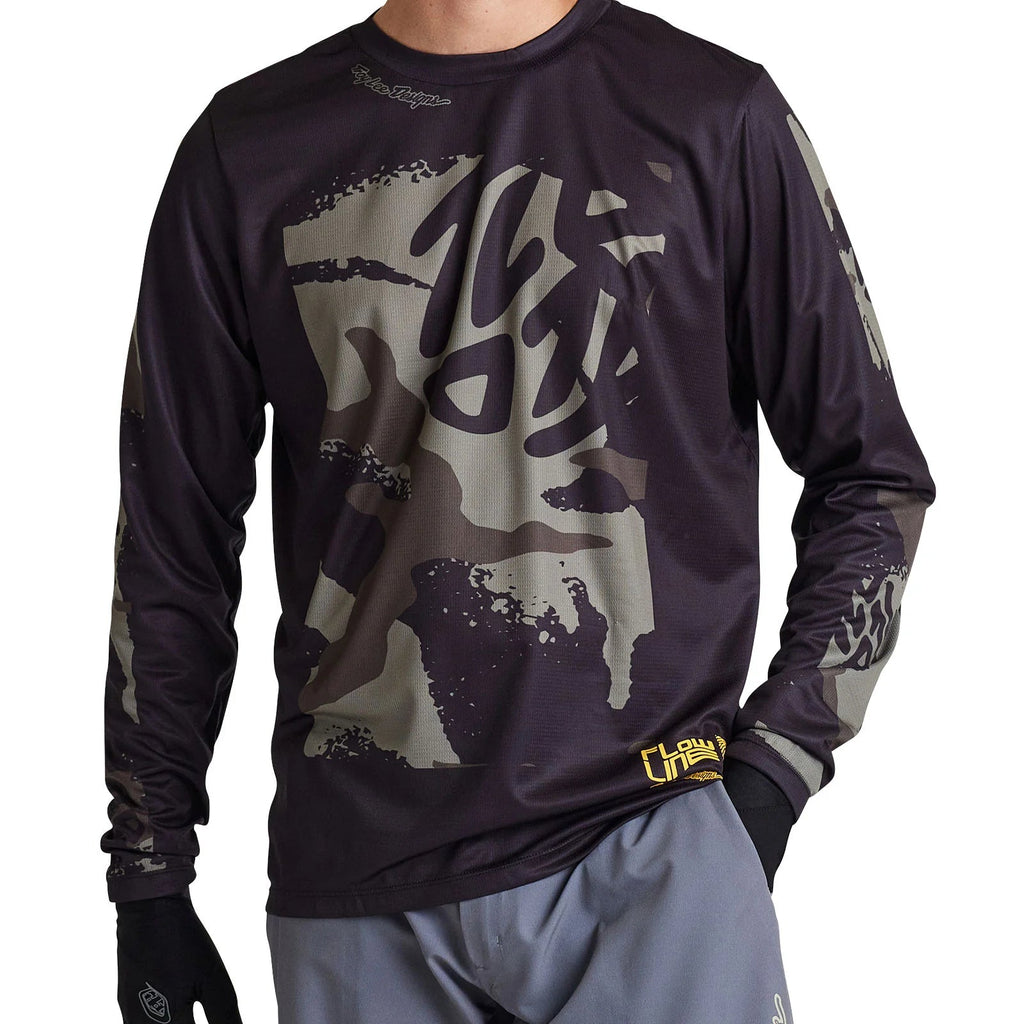 Troy Lee Designs Men's Flowline Longsleeve Jersey Confined-Killington Sports