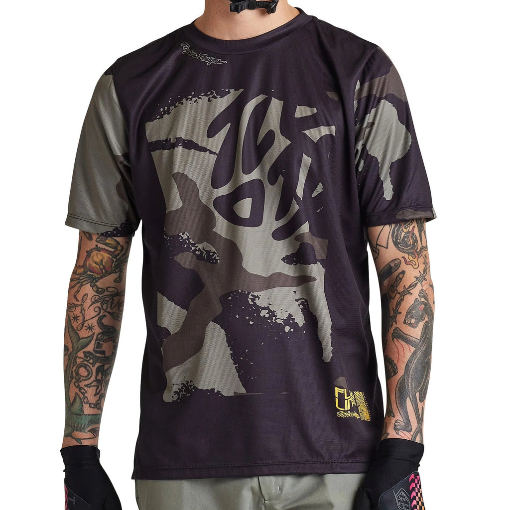 Troy Lee Designs Men's Flowline Shortsleeve Jersey Confined-Killington Sports