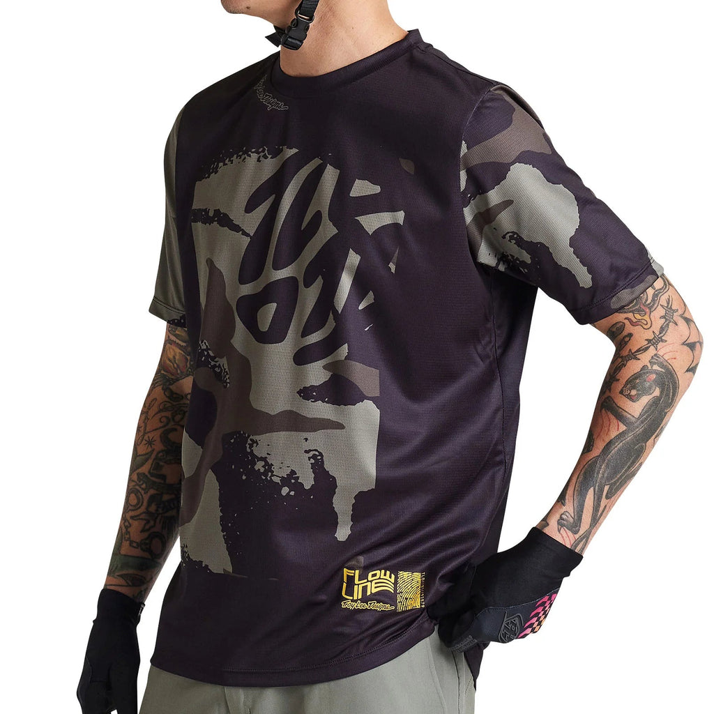 Troy Lee Designs Men's Flowline Shortsleeve Jersey Confined-Killington Sports