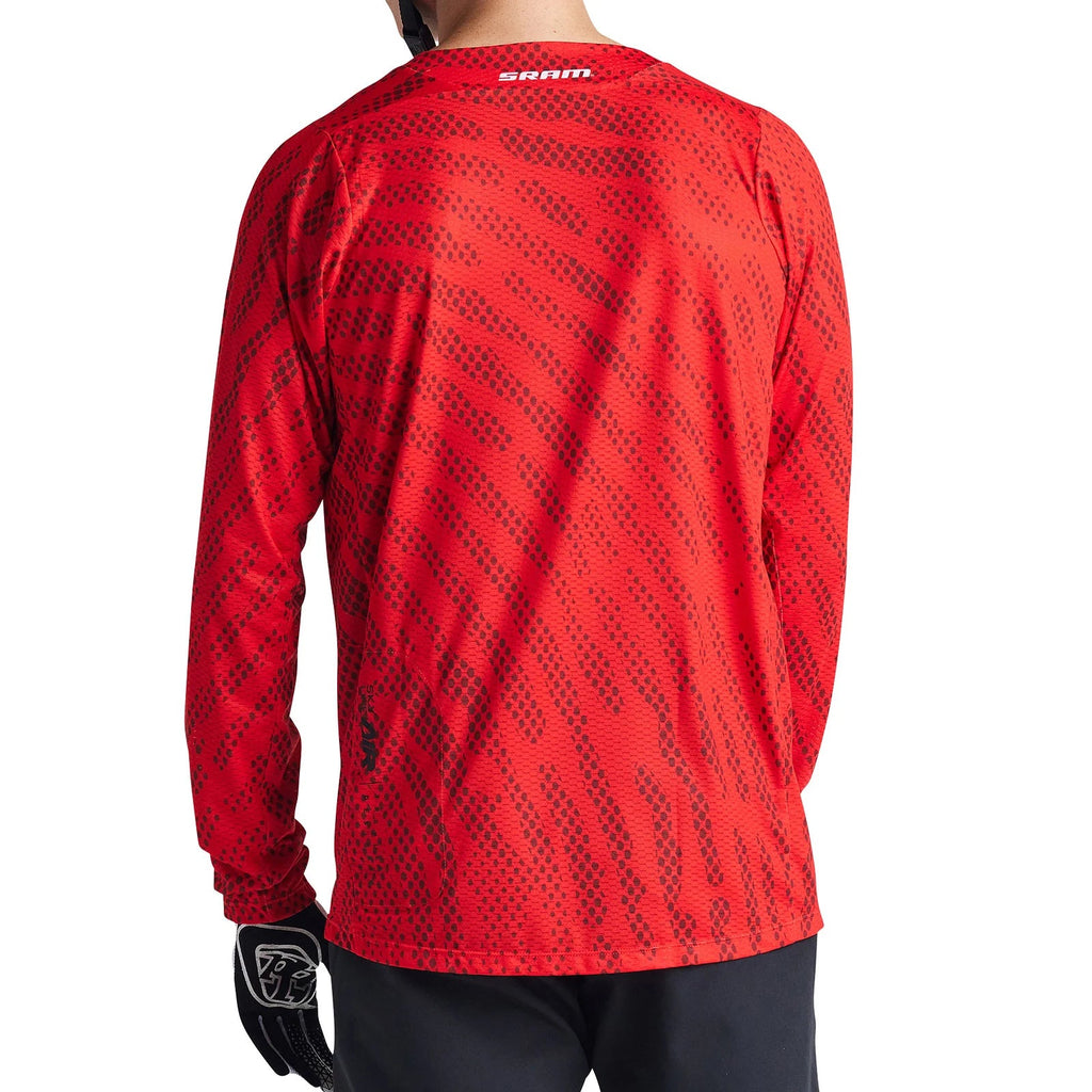 Troy Lee Designs Men's Skyline Air Longsleeve Jersey SRAM Roots-Killington Sports