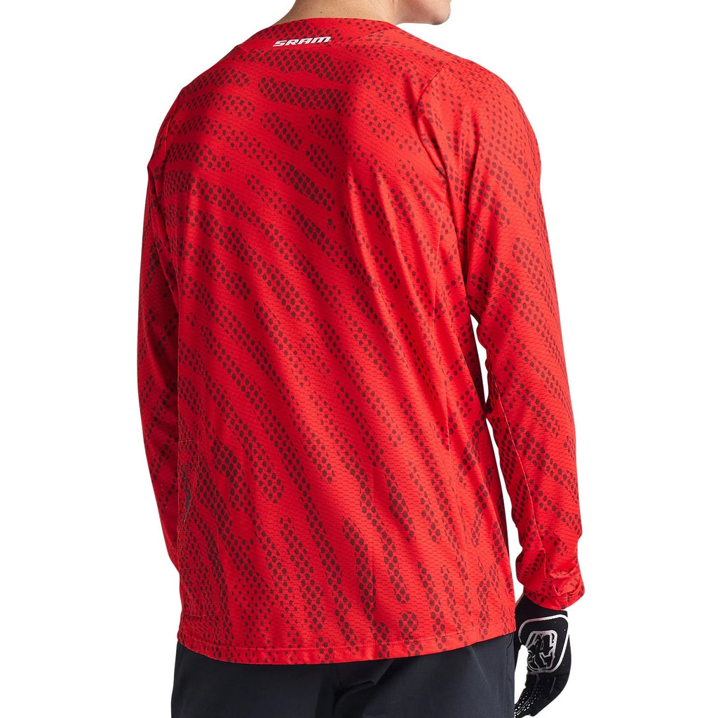 Troy Lee Designs Men's Skyline Air Longsleeve Jersey SRAM Roots-Killington Sports