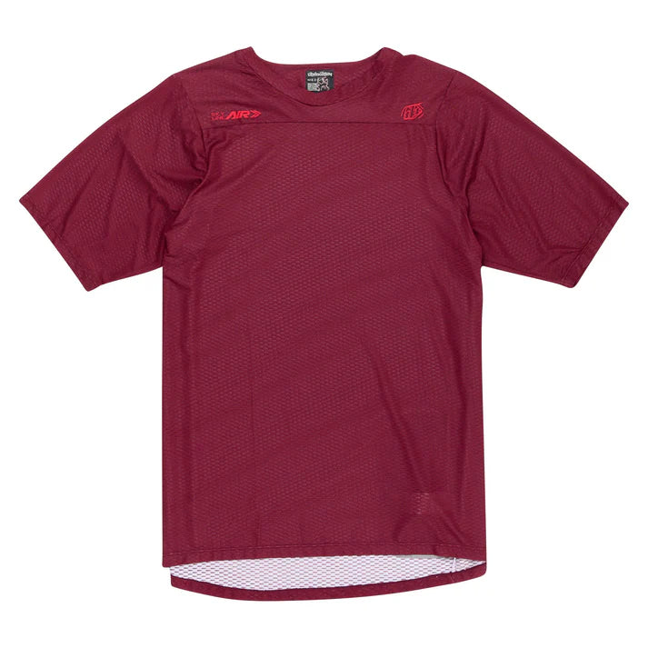 Troy Lee Designs Men's Skyline Air Short Sleeve Jersey Mono-Oxblood-Killington Sports