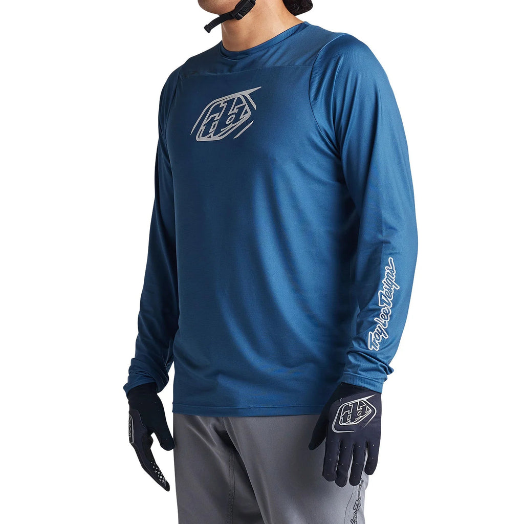 Troy Lee Designs Men's Skyline Longsleeve Jersey Iconic-Killington Sports