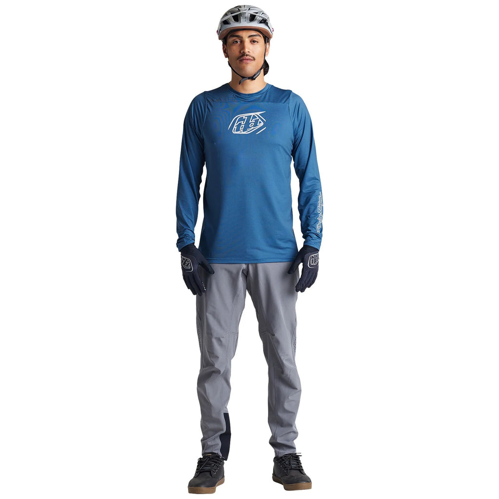 Troy Lee Designs Men's Skyline Longsleeve Jersey Iconic-Killington Sports