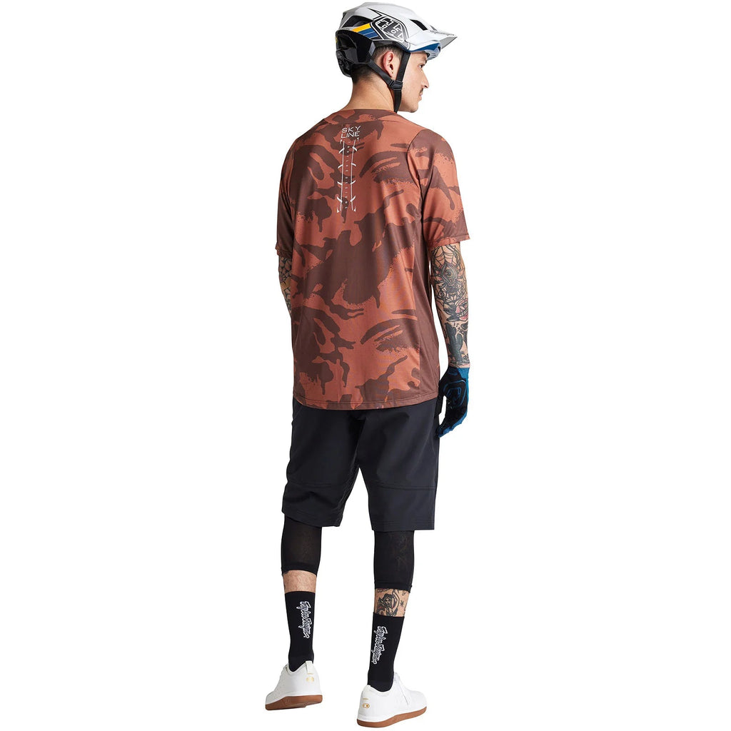 Troy Lee Designs Men's Skyline Shortsleeve Jersey Shadow Camo-Killington Sports