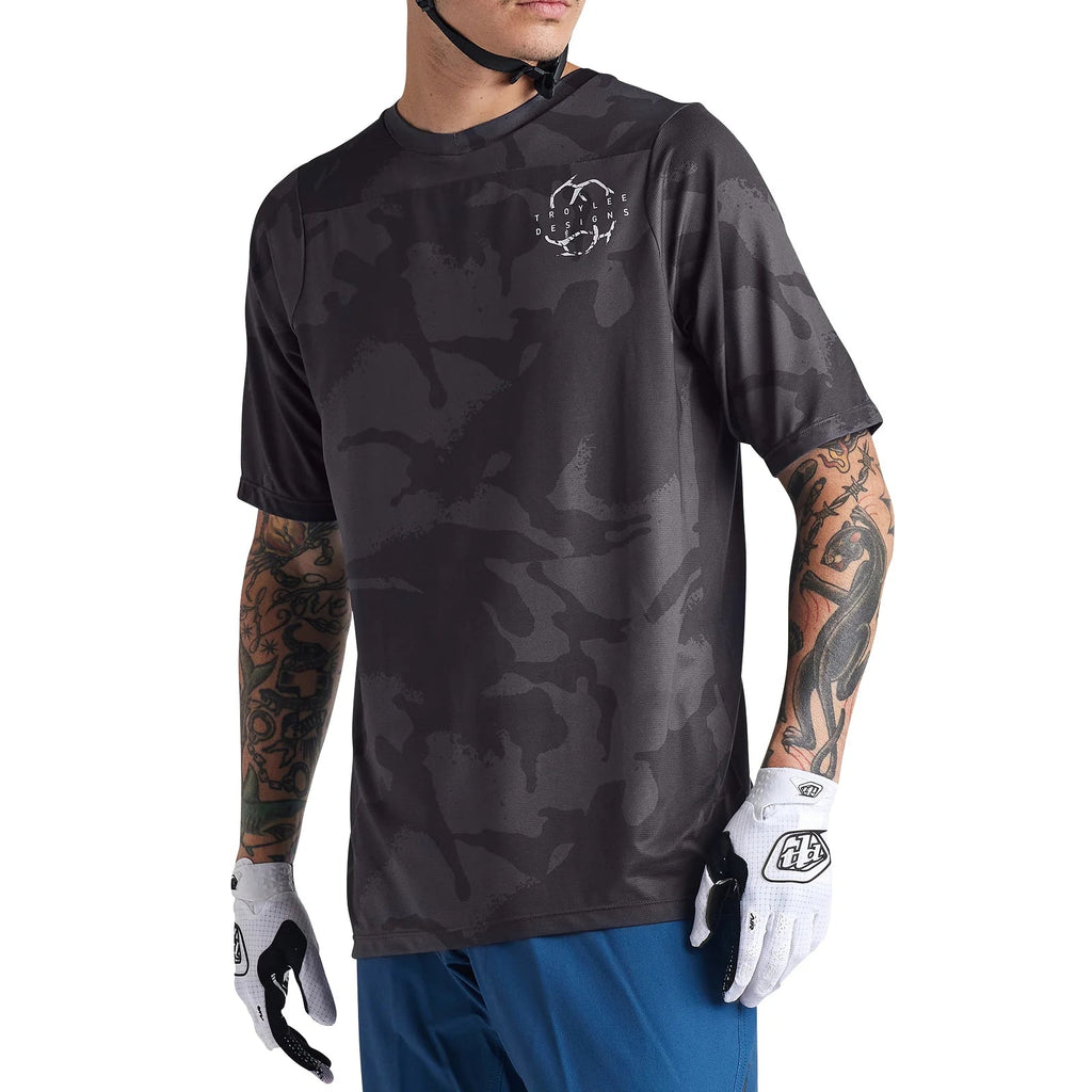 Troy Lee Designs Men's Skyline Shortsleeve Jersey Shadow Camo-Killington Sports