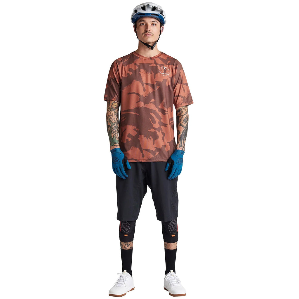 Troy Lee Designs Men's Skyline Shortsleeve Jersey Shadow Camo-Killington Sports