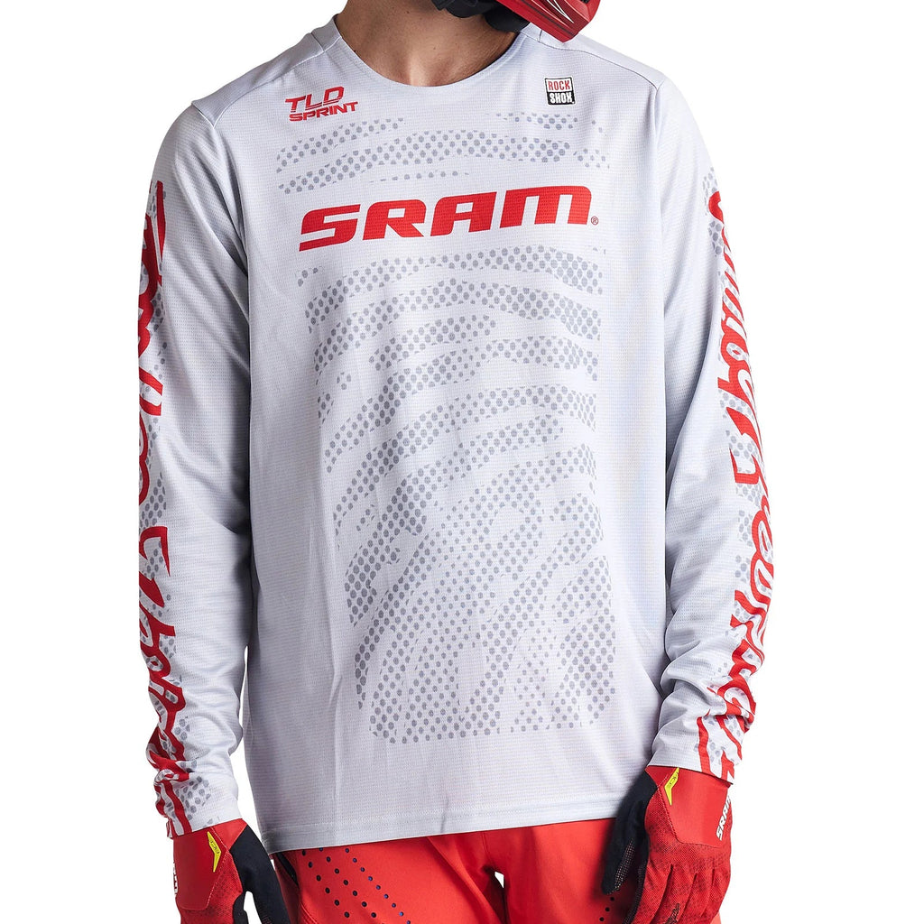 Troy Lee Designs Men's Sprint Longsleeve Jersey SRAM Shifted-Killington Sports