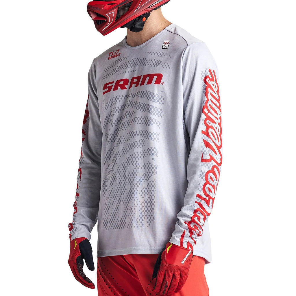 Troy Lee Designs Men's Sprint Longsleeve Jersey SRAM Shifted-Killington Sports