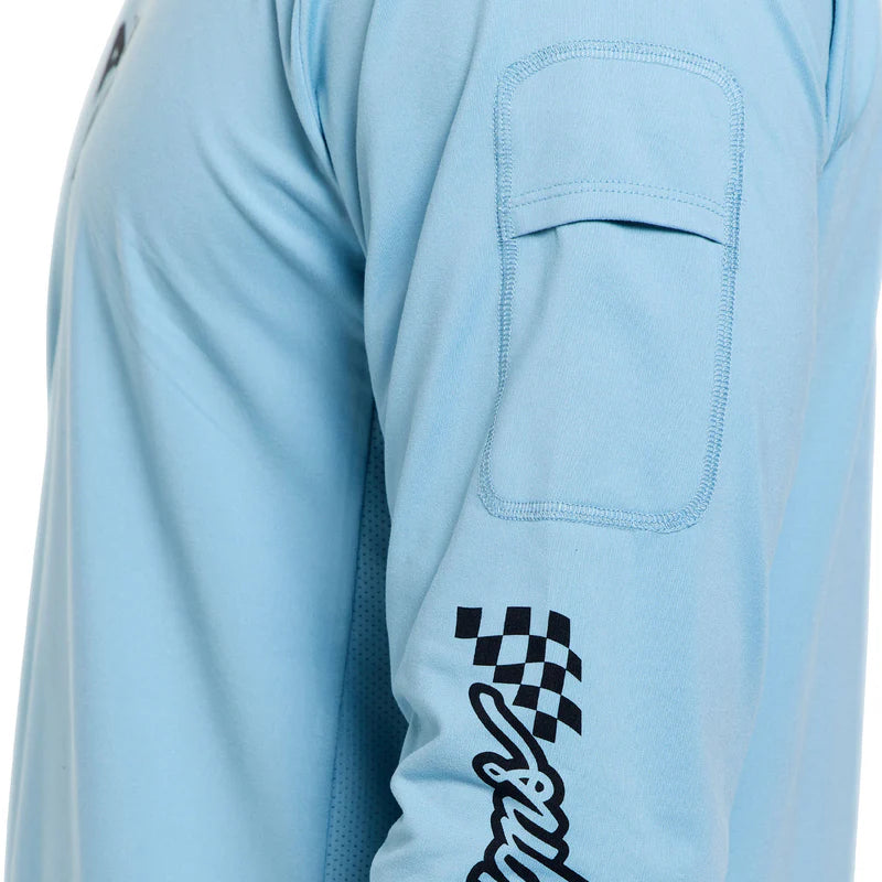 Troy Lee Designs Ruckus Ride LS Tee Waves-Killington Sports