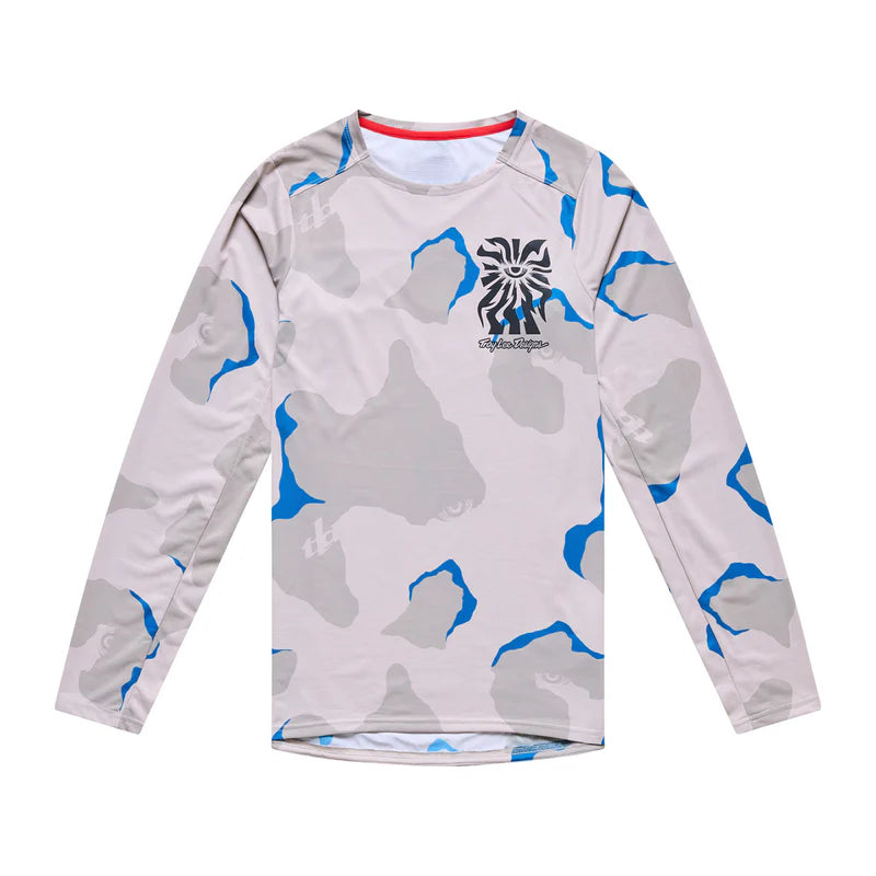 Troy Lee Designs Skyline Pro LS Jersey Flow Camo-Pumice-Killington Sports