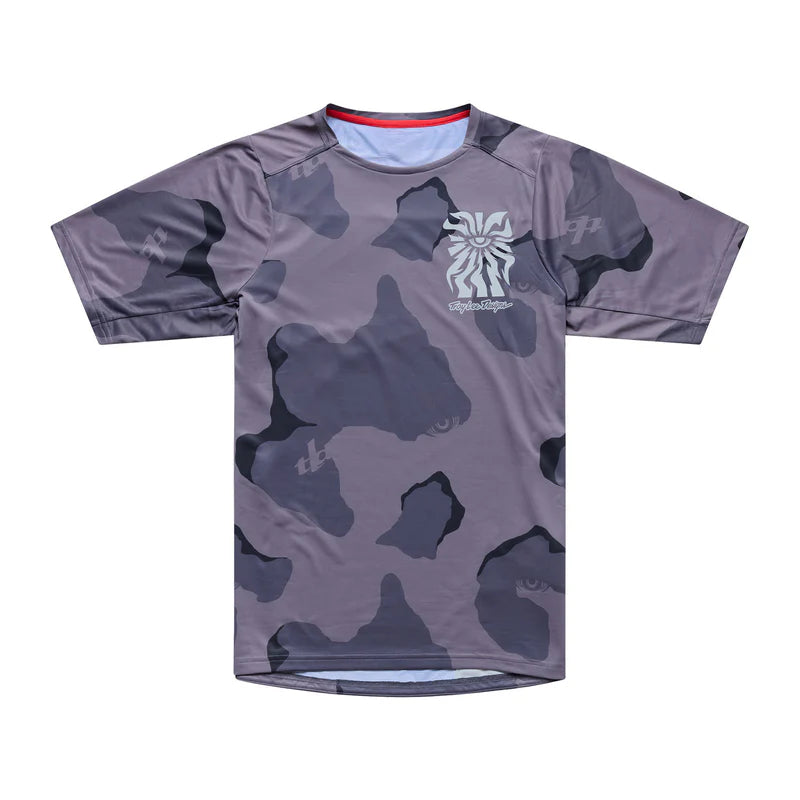 Troy Lee Designs Skyline Pro SS Jersey Flow Camo-Carbon-Killington Sports