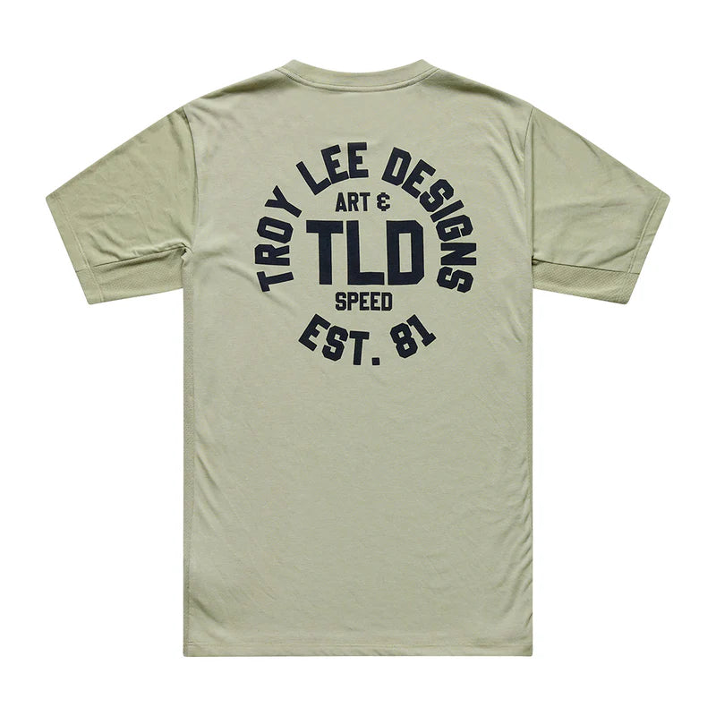 Troy Lee Designs Skyline Ride SS Tee Stamps-Killington Sports