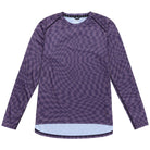 Troy Lee Designs Women's Lilium LS Jersey Twisted Checkers-Deep Purple-Killington Sports