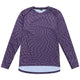 Troy Lee Designs Women's Lilium LS Jersey Twisted Checkers-Deep Purple-Killington Sports
