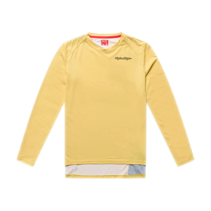 Troy Lee Designs Women's Lilium Pro LS Jersey Mono-Butter-Killington Sports