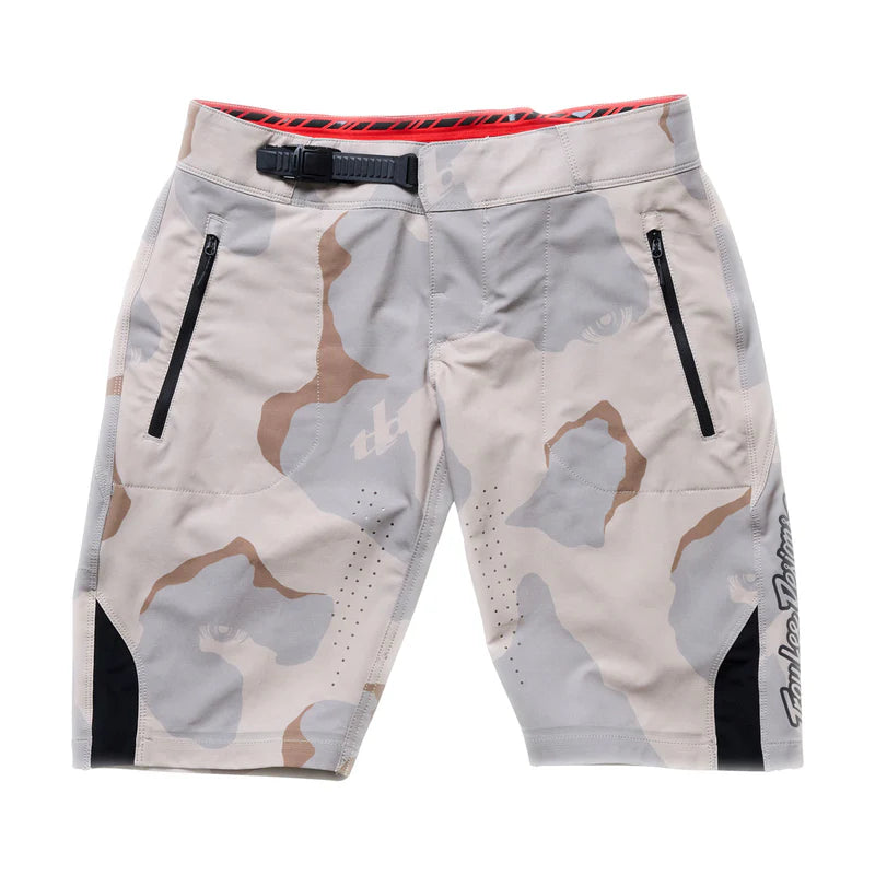 Troy Lee Designs Women's Lilium Pro Short Shell Flow Camo-Pumice-Killington Sports