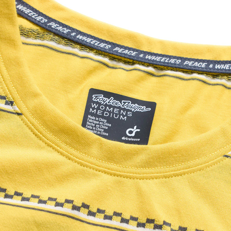 Troy Lee Designs Women's Lilium Ride SS Tee Checked Out-Killington Sports