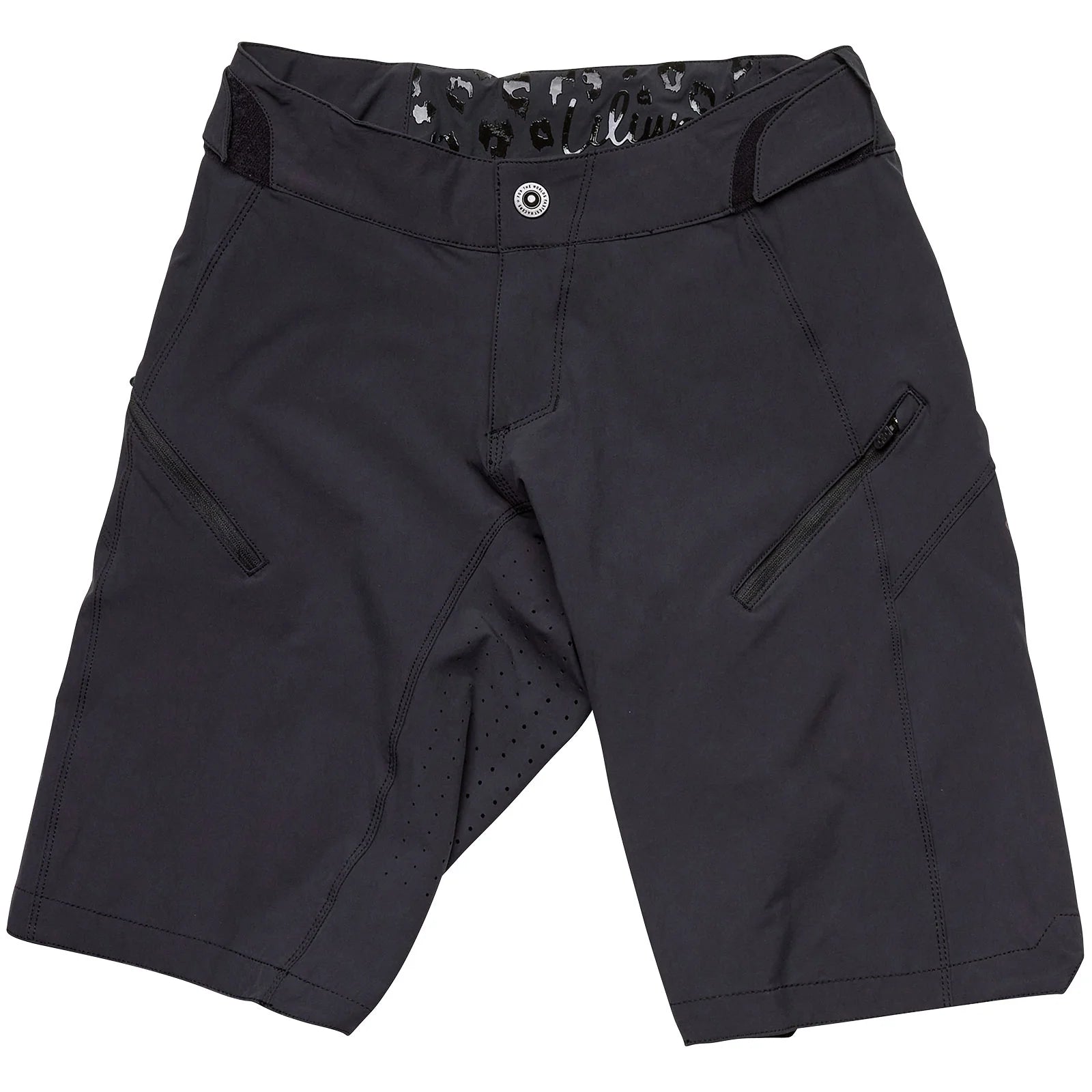 Troy Lee Designs Women's Lilium Short No Liner Solid-Black-Killington Sports