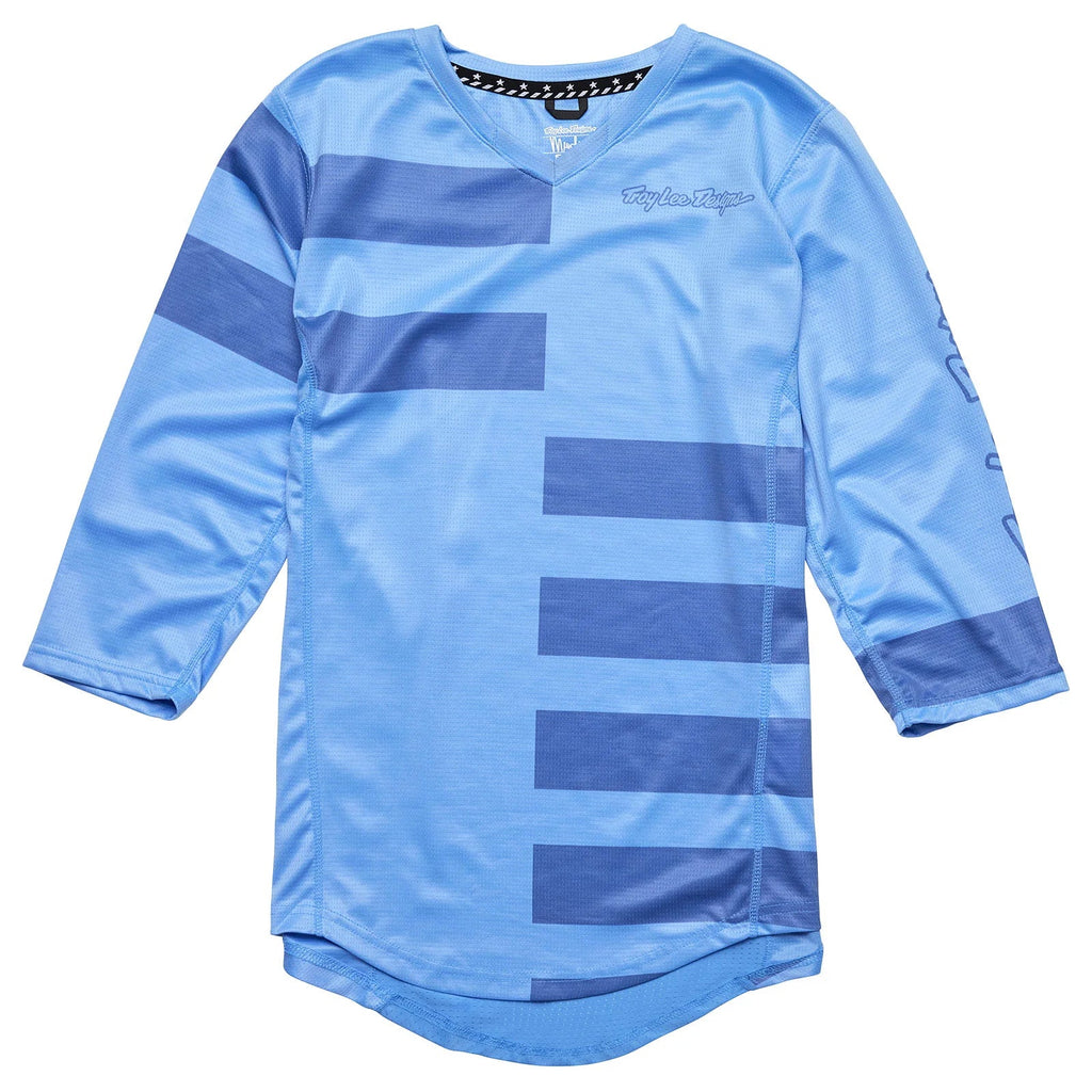 Troy Lee Designs Women's Mischief 3/4 Jersey Split Stripe-Wildflower-Killington Sports