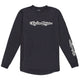 Troy Lee Designs Youth Ruckus Long Sleeve Ride Tee Burn Out Carbon-Carbon-Killington Sports