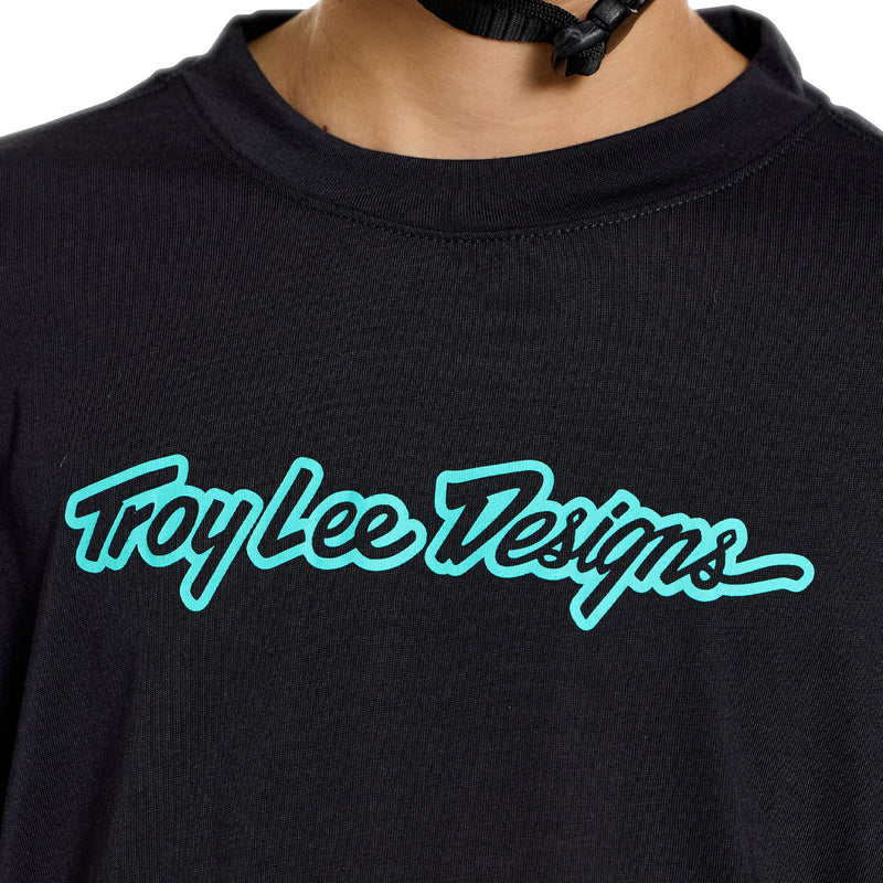 Troy Lee Designs Youth Skyline Ride SS Tee Signature-Killington Sports