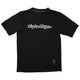 Troy Lee Designs Youth Skyline Ride Short Sleeve Tee Signature-Black-Killington Sports