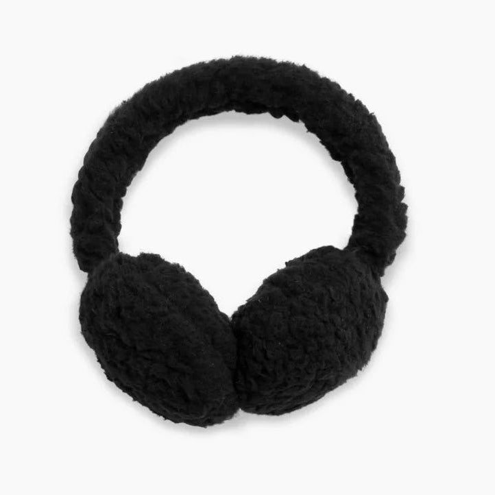 Turtle Fur Comfort Lush Whiteout Ear Muffs-Black-Killington Sports