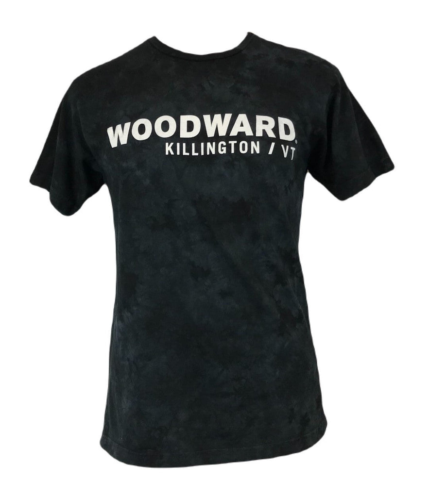 Woodward Killington Logo Acid Wash TShirt-Black-Killington Sports