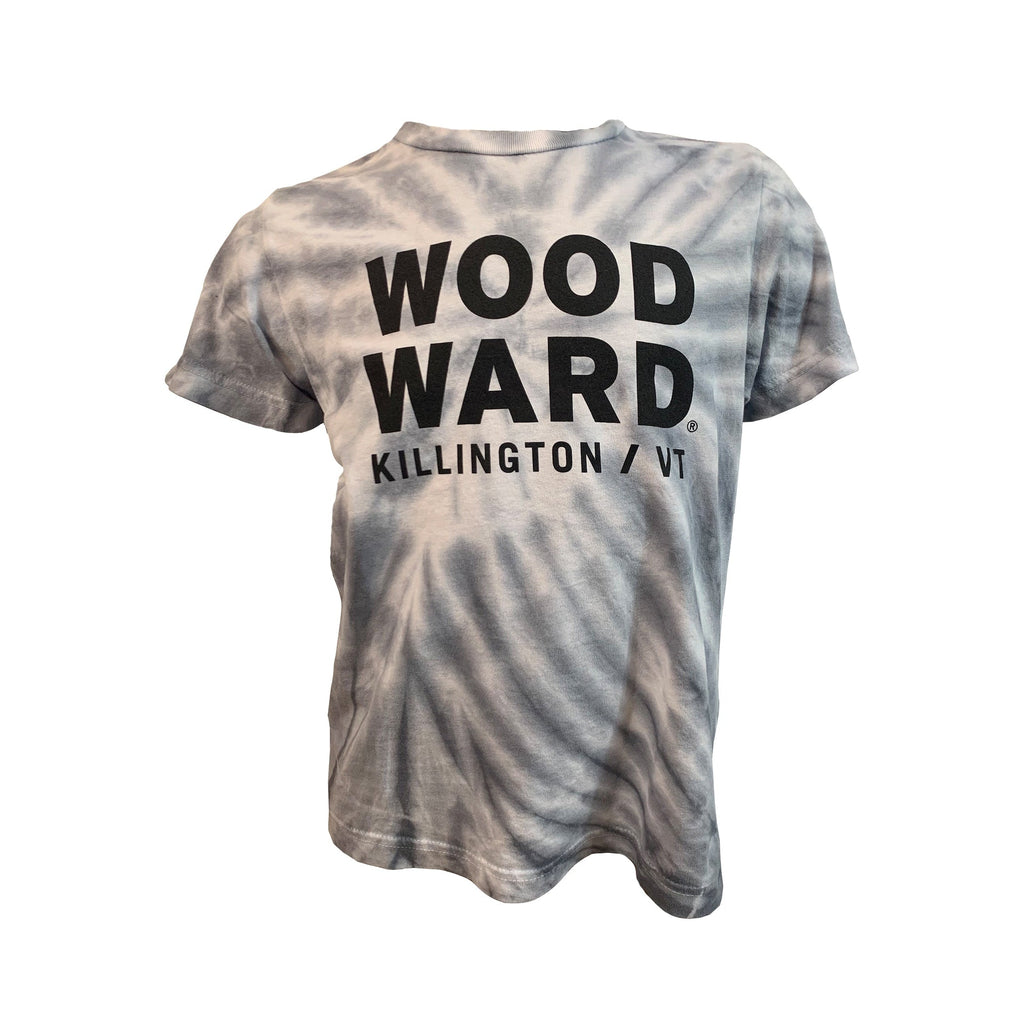 Woodward Killington Logo Youth TShirt-Silver Tie Dye-Killington Sports
