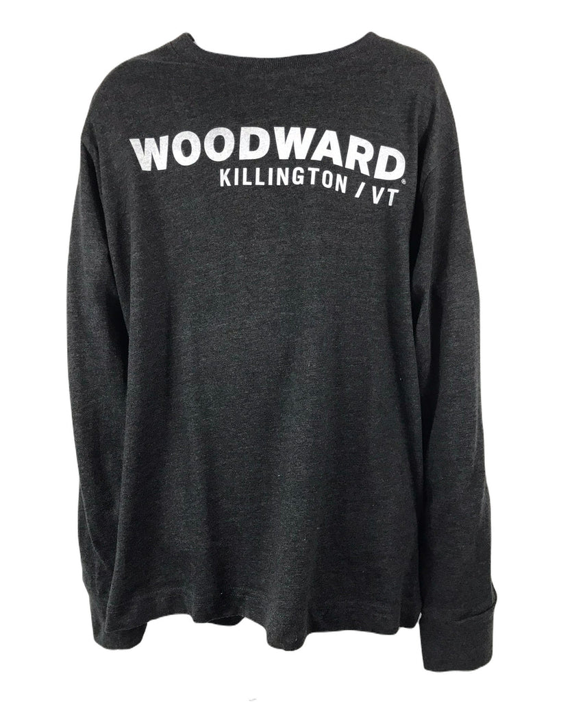 Woodward Killington Youth Original Long Sleeve TShirt-Smoke-Killington Sports