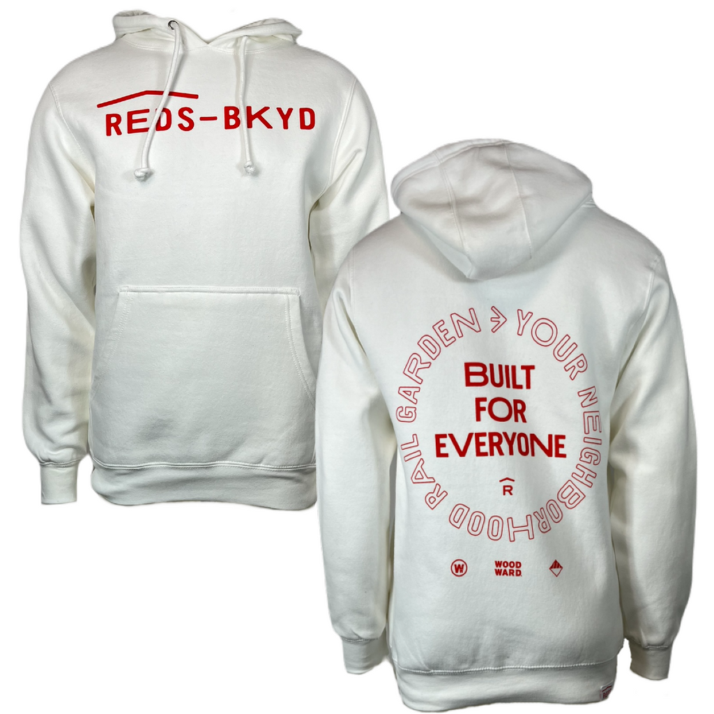 Woodward REDS Built For Everyone Hoodie-White-Killington Sports