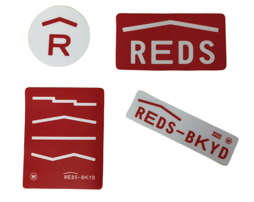 Woodward REDS Sticker Pack-Killington Sports