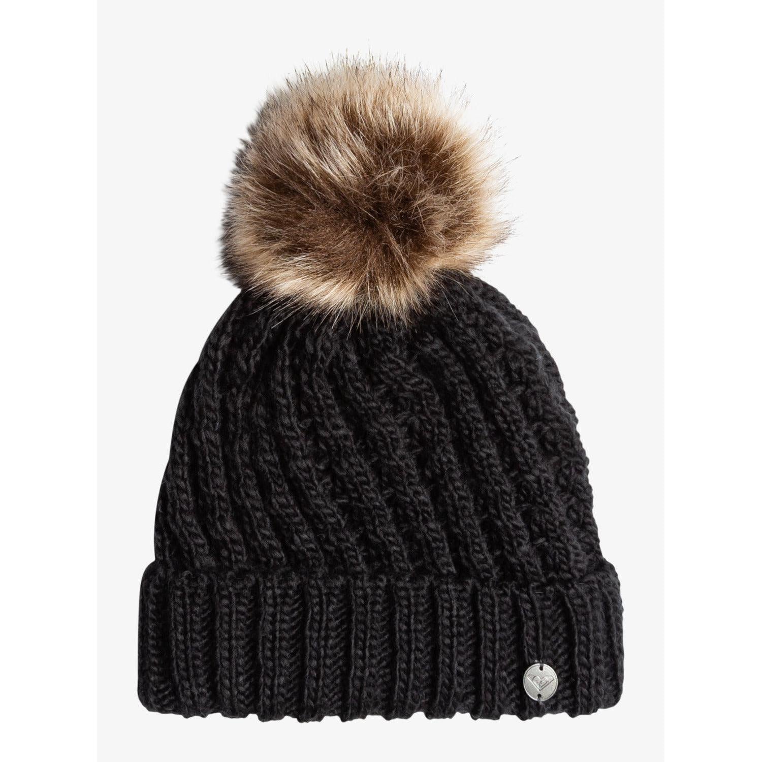 Roxy Girl's Blizzard Beanie-True Black-Killington Sports