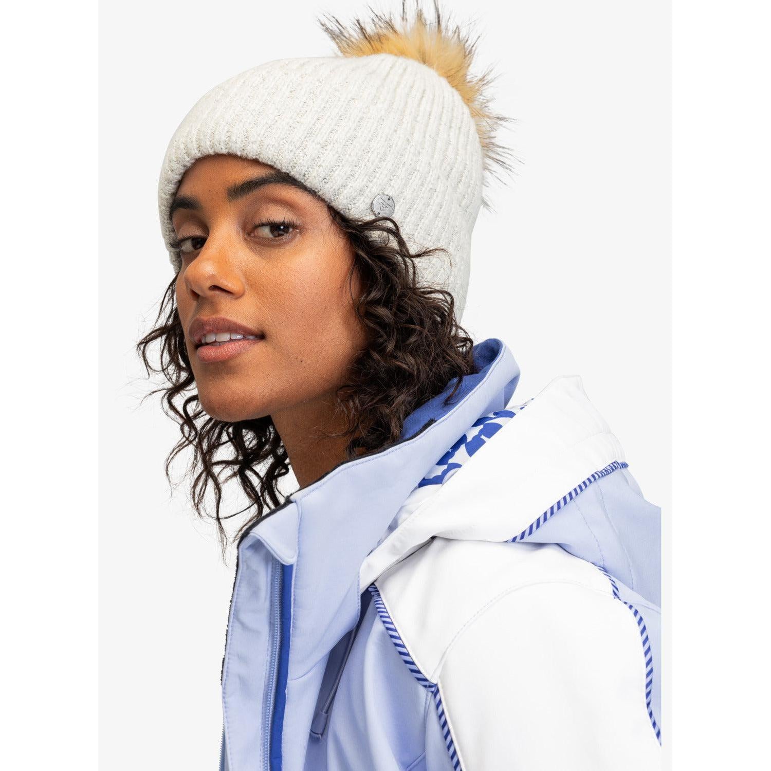 Roxy Women's Peak Chic Beanie-Bright White-Killington Sports